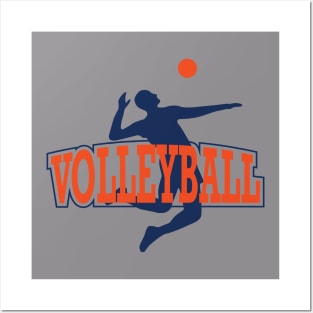 Voleyball Player Posters and Art